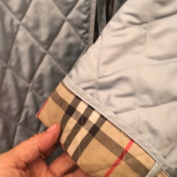 Burberry rain jacket.  Purchased at Nordstrom - Picture 4 of 4